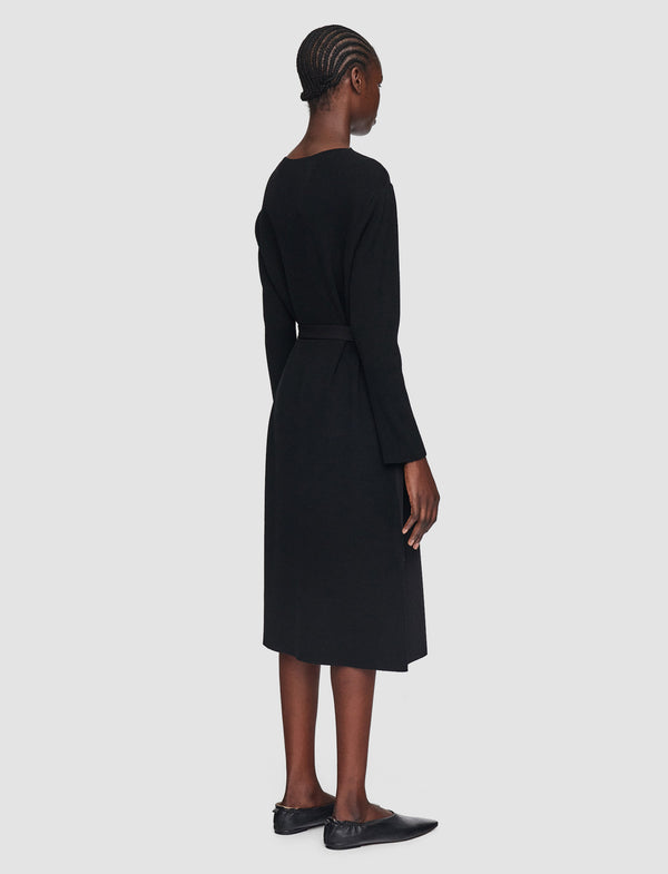 Joseph Drapy Cady Didot Dress Black