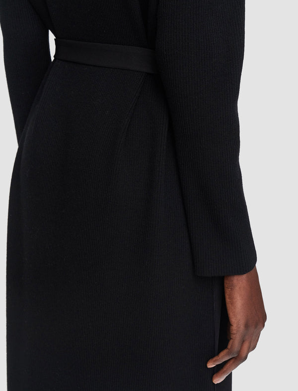 Joseph Drapy Cady Didot Dress Black