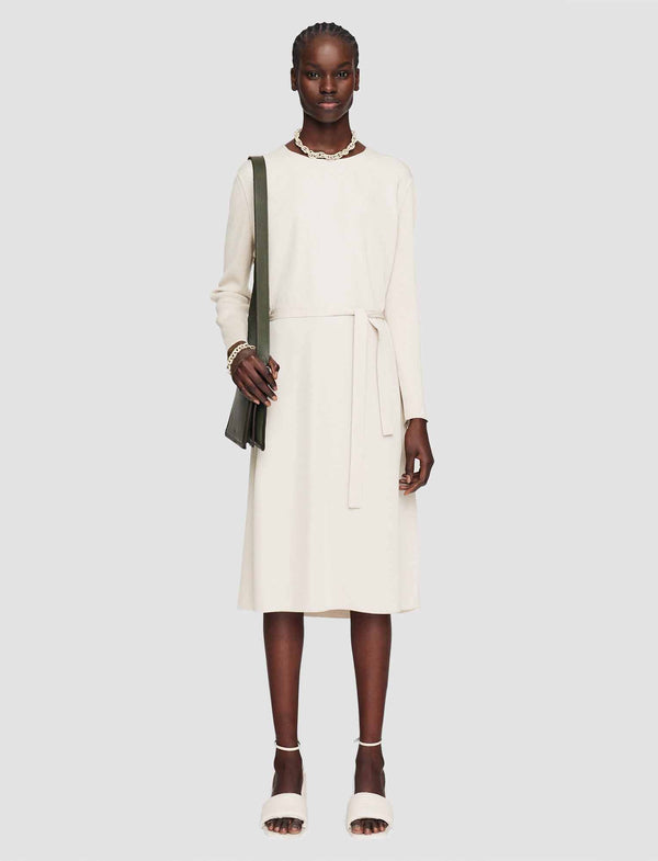 Joseph Drapy Cady Didot Dress Oat