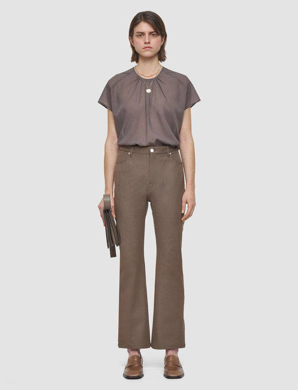 Joseph Duke Gabardine Stretch Trousers Mushroom