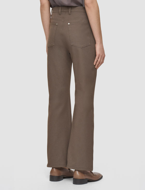 Joseph Duke Gabardine Stretch Trousers Mushroom