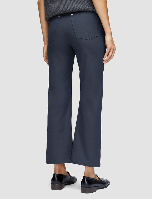 Joseph Duke Gabardine Stretch Trousers Smoke