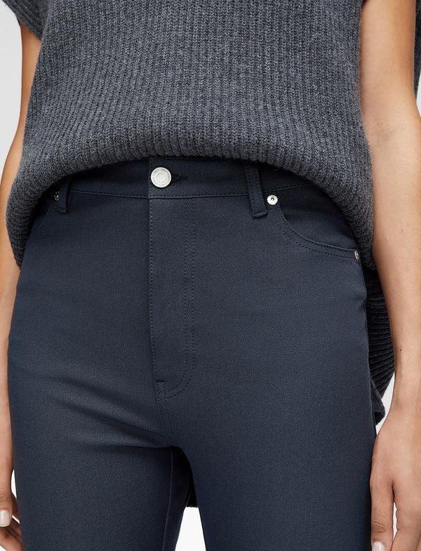 Joseph Duke Gabardine Stretch Trousers Smoke