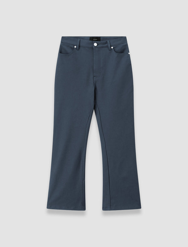 joseph Duke Gabardine Stretch Trousers Smoke
