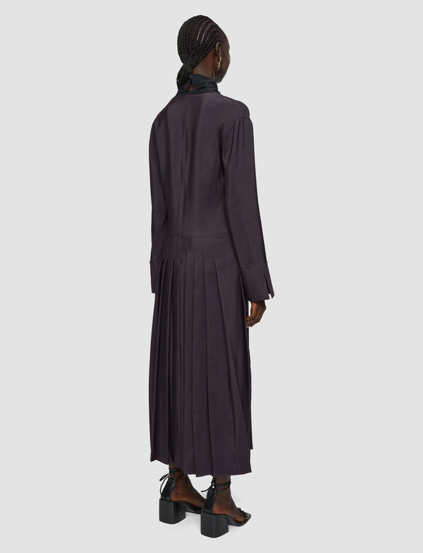 Joseph Duris Evening Silk Blend Dress Aurora