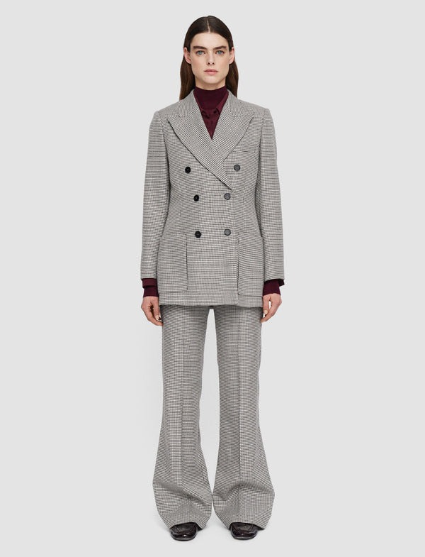 Joseph Fluid Mouline Leandre Jacket Ivory/Arabica