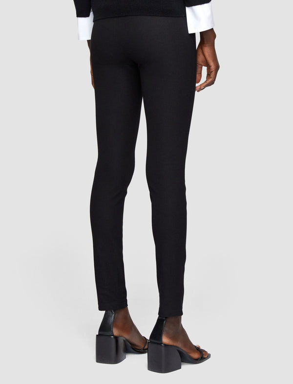 Joseph Gabardine Stretch Leggings Black