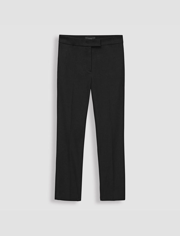 joseph Gabardine Stretch Queen Trousers Black
