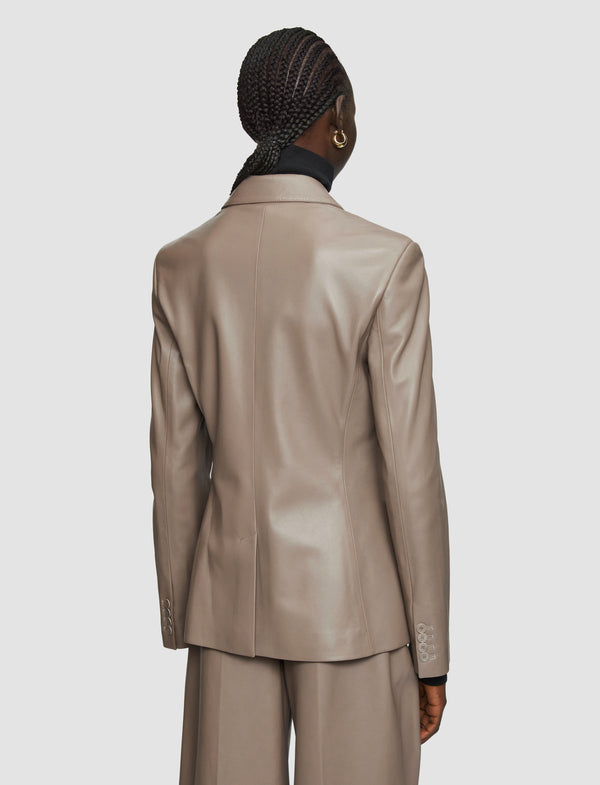 Joseph Glenview Nappa Leather Jacket Escargot