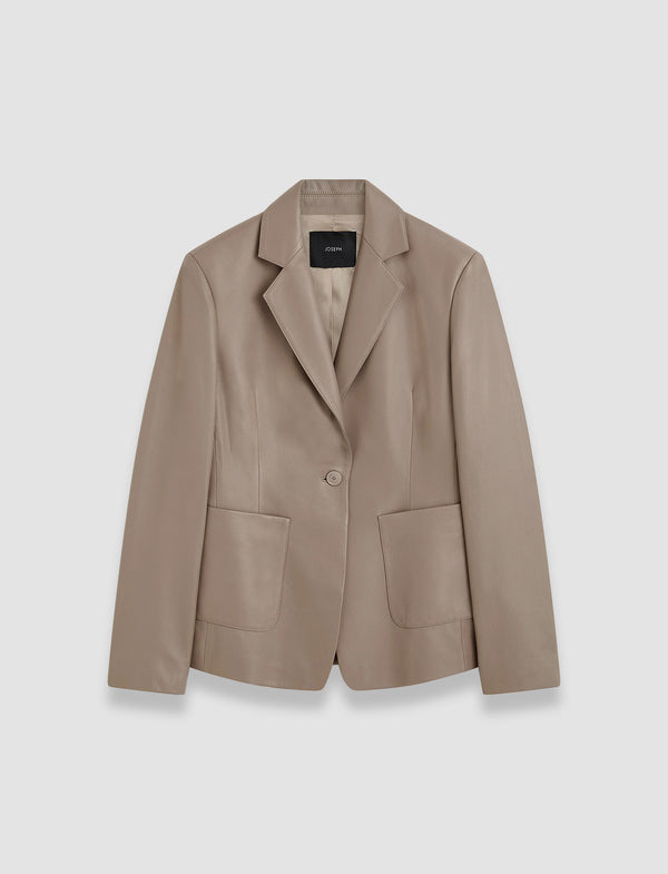 joseph Glenview Nappa Leather Jacket Escargot