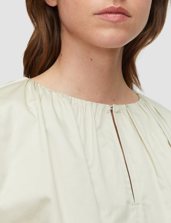 Joseph Godin Cotton Sateen Blouse Affogato