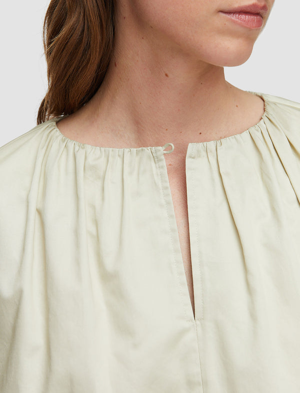 Joseph Godin Cotton Sateen Blouse Affogato