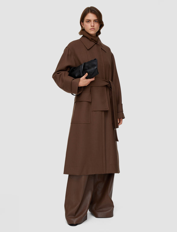Joseph Heritage Wool Louise Coat Arabica