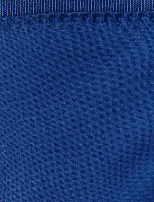 Joseph Isaak Long Silk Satin Skirt Cobalt