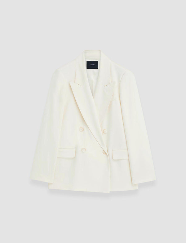 joseph Jaden Comfort Cady Jacket Ivory