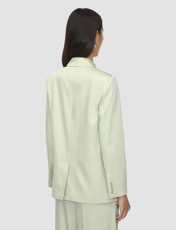 Joseph Jaden Soft Viscose Tailoring Jacket Matcha