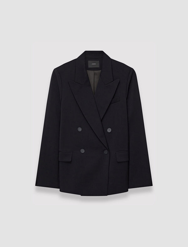 joseph Jaden Tailoring Wool Stretch Jacket Black