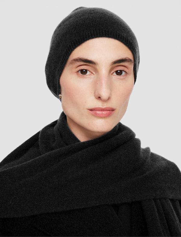 Joseph Light Pure Cashmere Hat Black