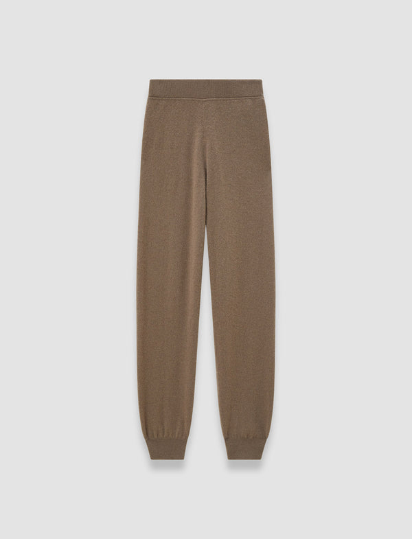 joseph Light Pure Cashmere Joggers Mushroom