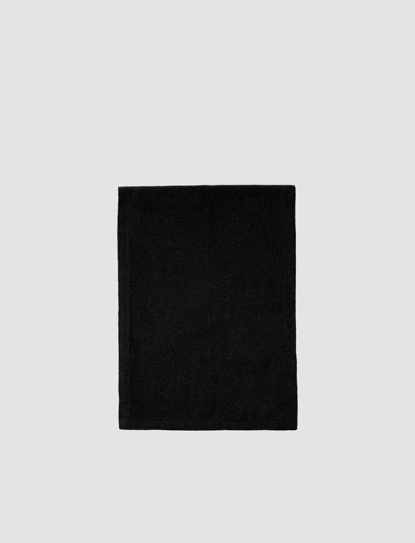 joseph Light Pure Cashmere Scarf Black