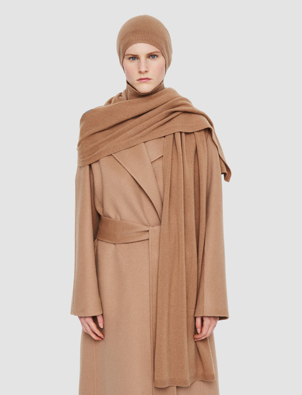 Joseph Light Pure Cashmere Scarf Blusher