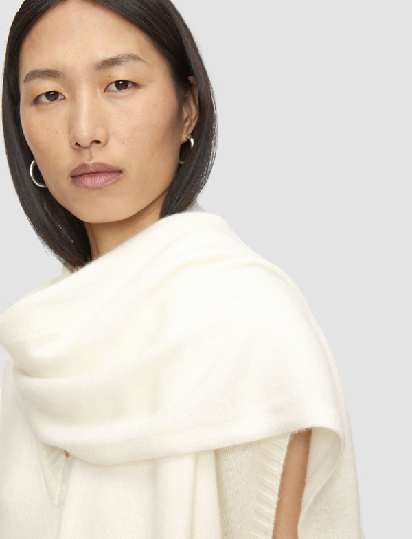 Joseph Light Pure Cashmere Scarf Ivory