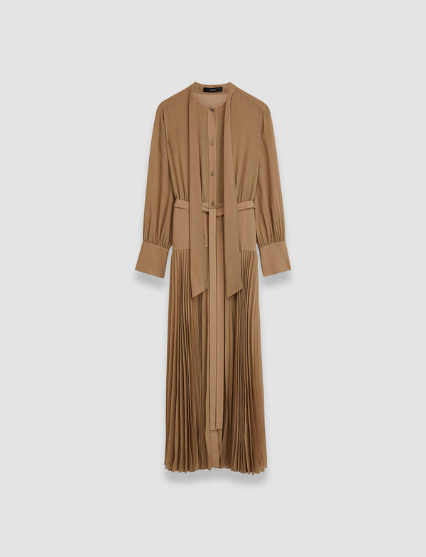joseph Light Voile Lisa Dress Oak
