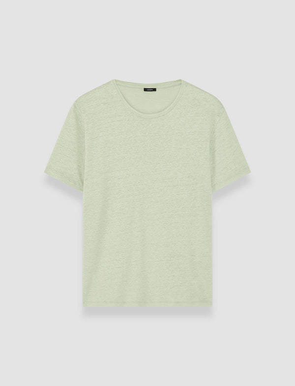 joseph Linen Jersey T-Shirt Matcha