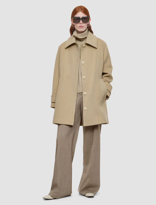 Joseph Loti Soft Wool Cashmere Coat Affogato
