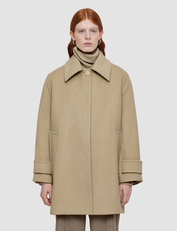 Joseph Loti Soft Wool Cashmere Coat Affogato