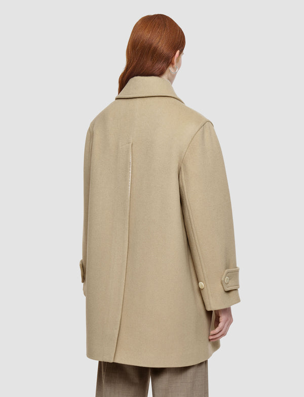Joseph Loti Soft Wool Cashmere Coat Affogato