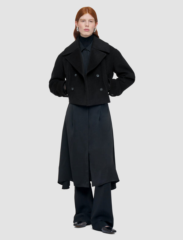 Joseph Luc Soft Wool Cashmere Jacket Black