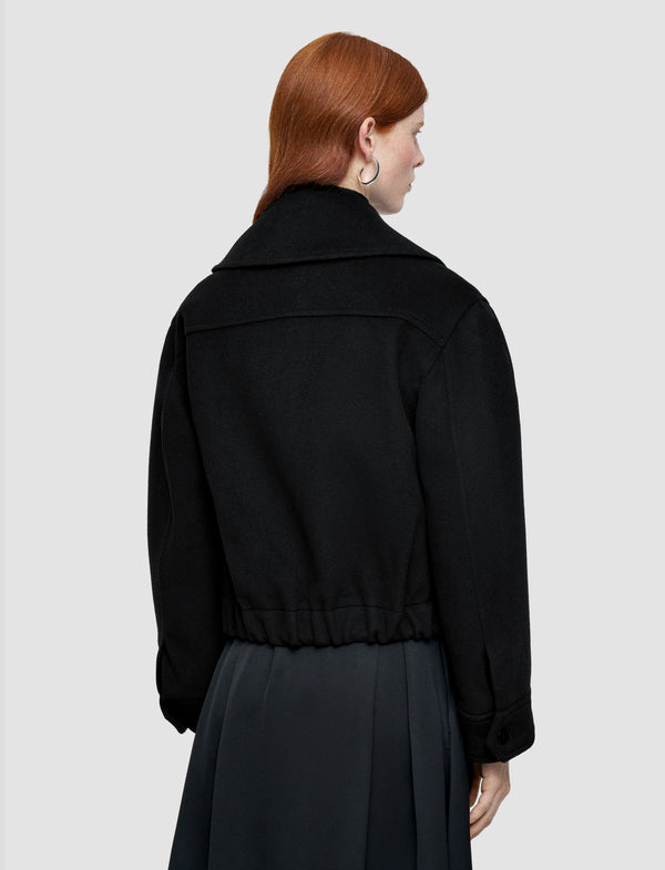 Joseph Luc Soft Wool Cashmere Jacket Black