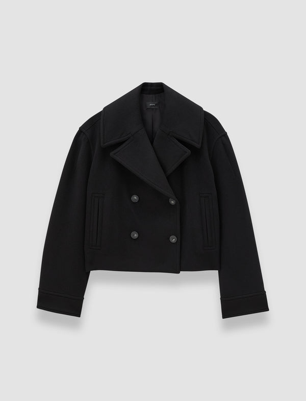 joseph Luc Soft Wool Cashmere Jacket Black