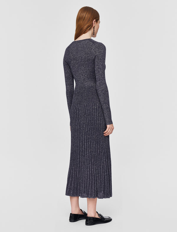 Joseph Lurex Knit Dress Aurora
