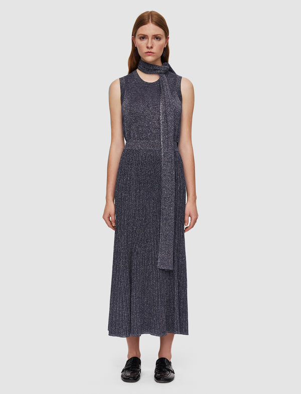 Joseph Lurex Knit Skirt Aurora