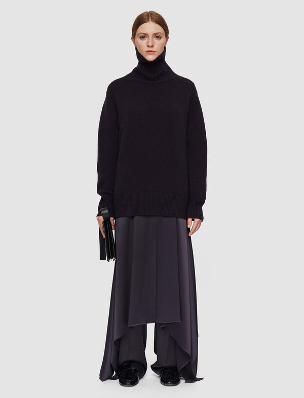 Joseph Luxe Cashmere High Neck Jumper Aurora