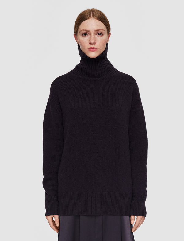Joseph Luxe Cashmere High Neck Jumper Aurora
