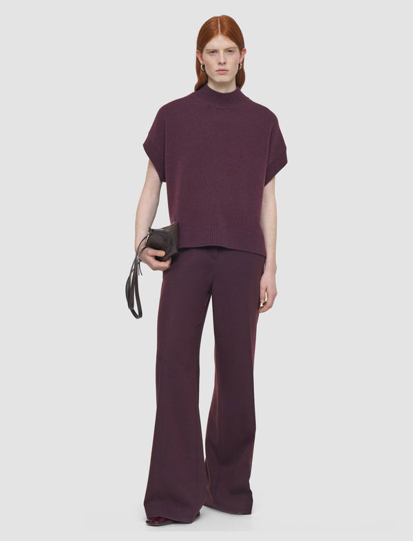 Joseph Luxe Cashmere Top Maraschino