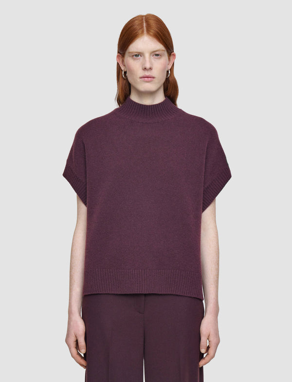 Joseph Luxe Cashmere Top Maraschino