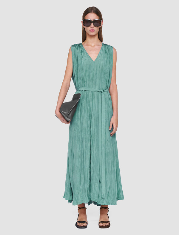 Joseph Martini Habotai Silk Dress Lagoon