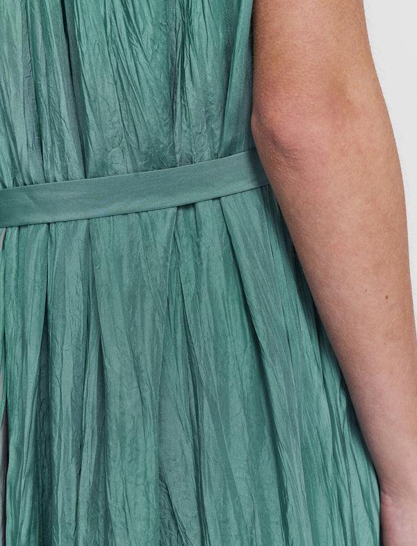 Joseph Martini Habotai Silk Dress Lagoon