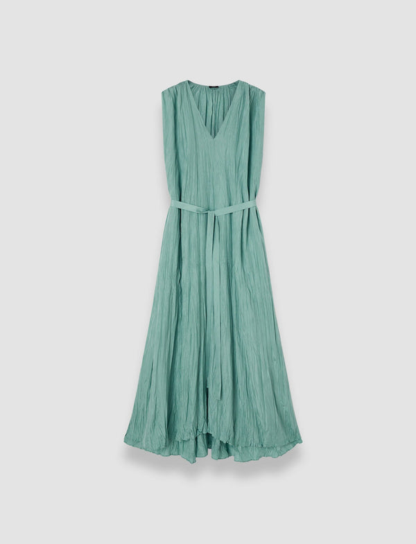 joseph Martini Habotai Silk Dress Lagoon