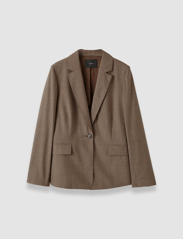 joseph Marty Light Wool Tailoring Jacket Mushroom