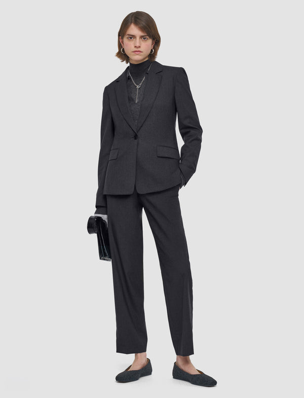 Joseph Marty Light Wool Tailoring Jacket Smoke