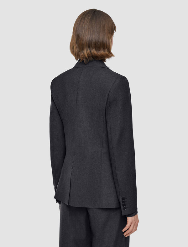 Joseph Marty Light Wool Tailoring Jacket Smoke