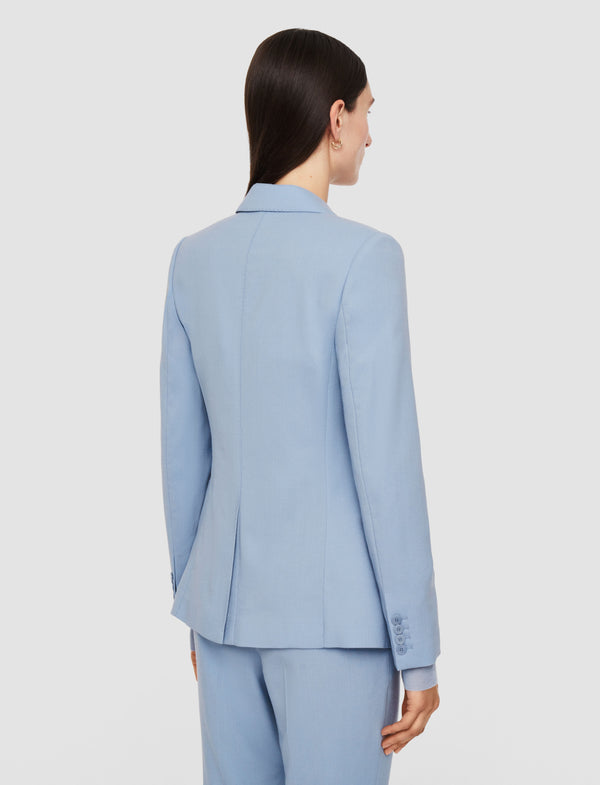 Joseph Marty Tailoring Crepe Jacket Faded Sky