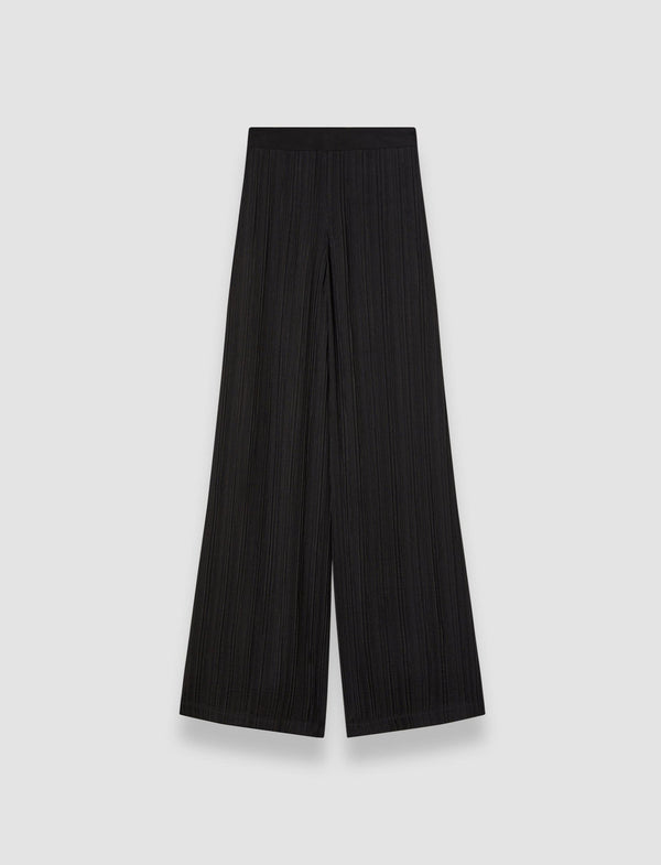 joseph Mawn Pleat Jacquard Trousers Black