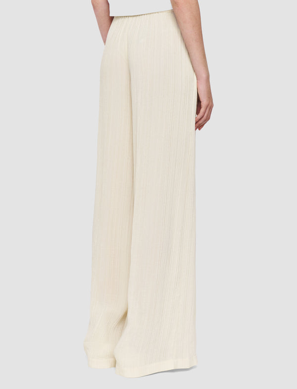 Joseph Mawn Pleat Jacquard Trousers Seashell