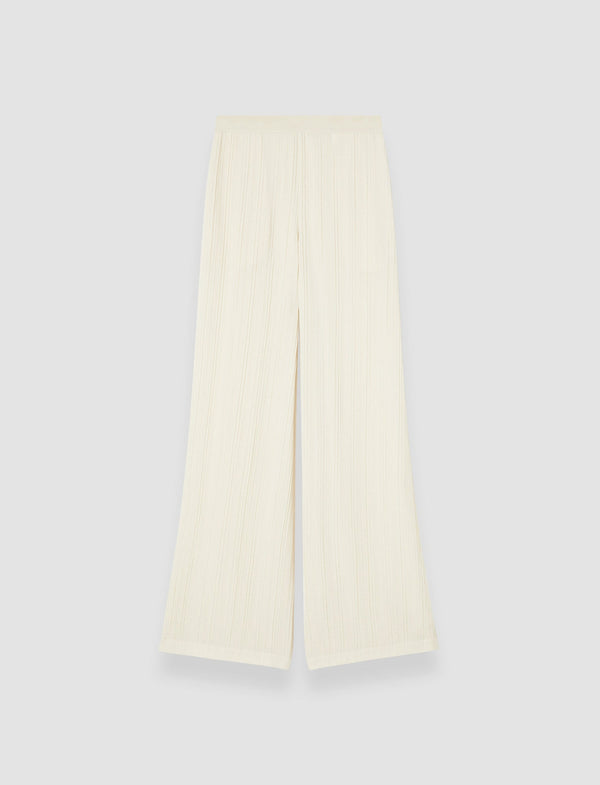joseph Mawn Pleat Jacquard Trousers Seashell